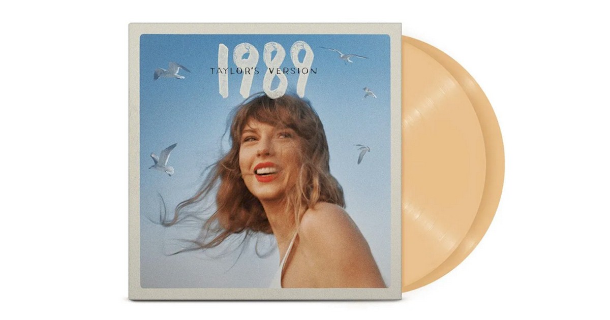 Taylor Swift: '1989 (Taylor's Version)' é lançado em vinil duplo de cor tangerina