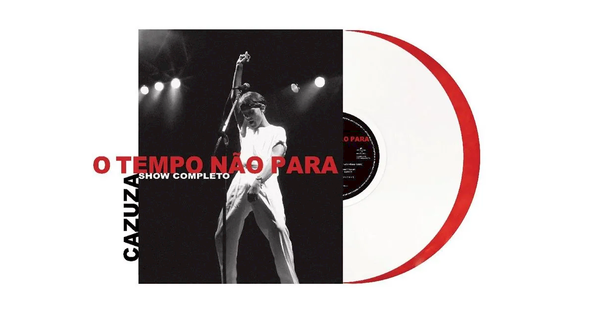 Cazuza: 'O Tempo Não Para' ganha versão na íntegra em vinil duplo Cazuza: 'O Tempo Não Para' ganha versão na íntegra em vinil duplo