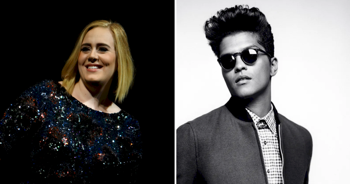 Warner Music adquire catálogo discográfico de Adele e Bruno Mars