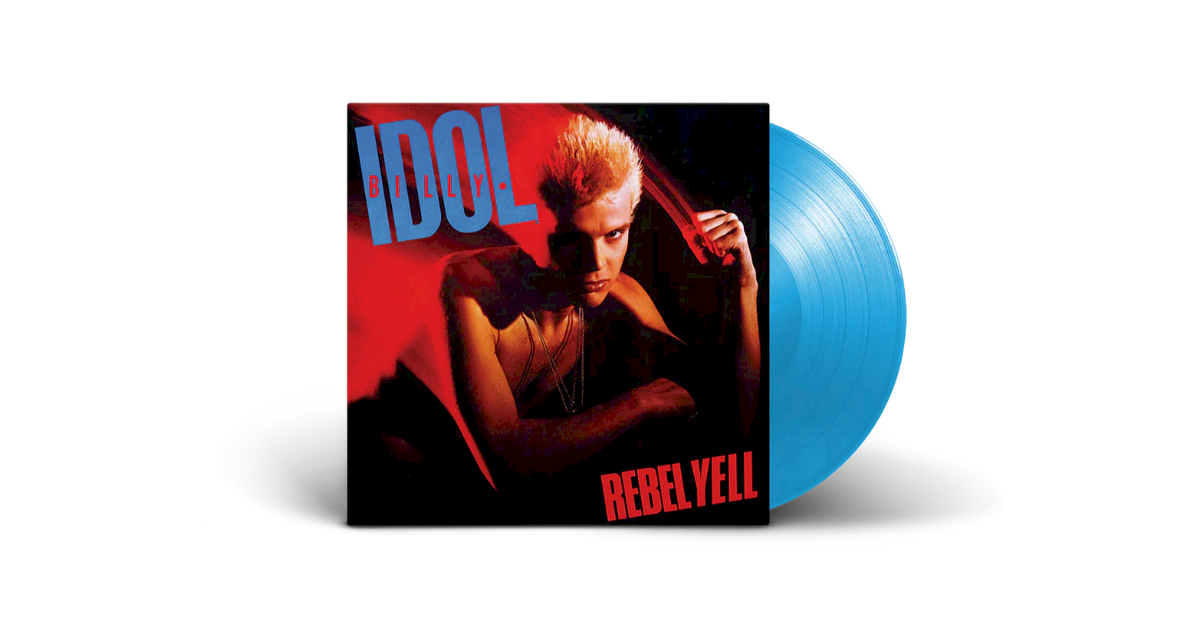Billy Idol relança clássico 'Rebel Yell' em vinil azul translúcido