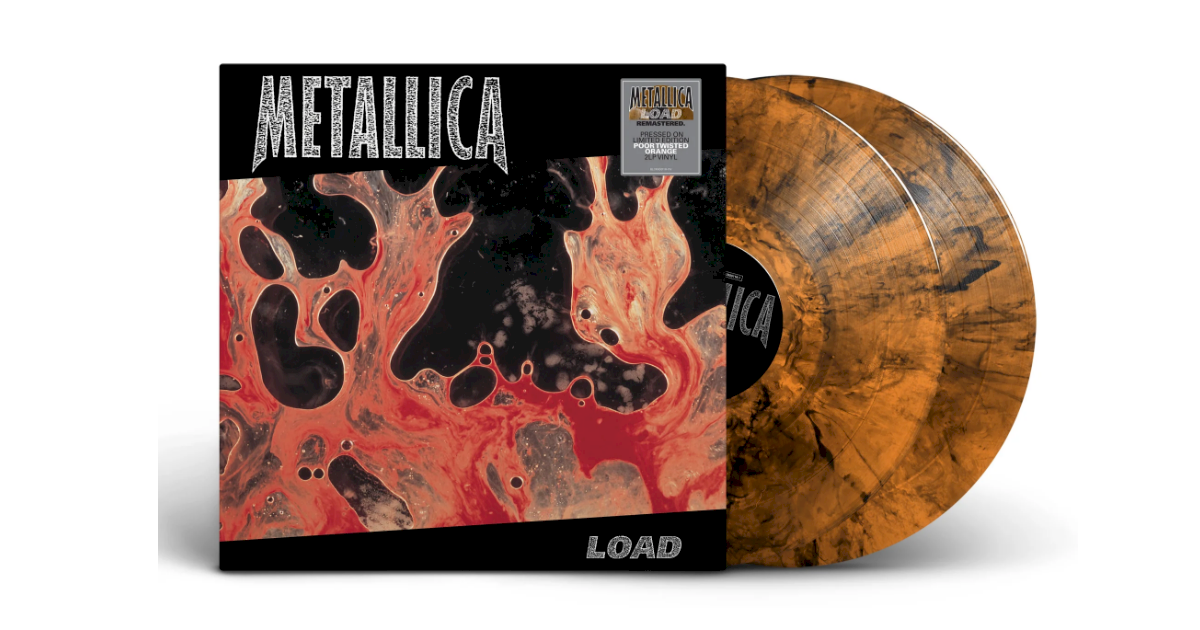 Metallica relança 'Load' em vinil duplo laranja Metallica relança 'Load' em vinil duplo laranja