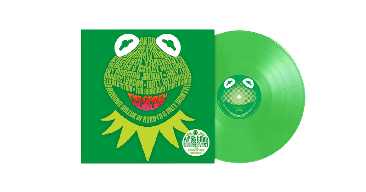 Muppets: 'The Green Album' ganha edição de 70 anos em vinil verde Muppets: 'The Green Album' ganha edição de 70 anos em vinil verde
