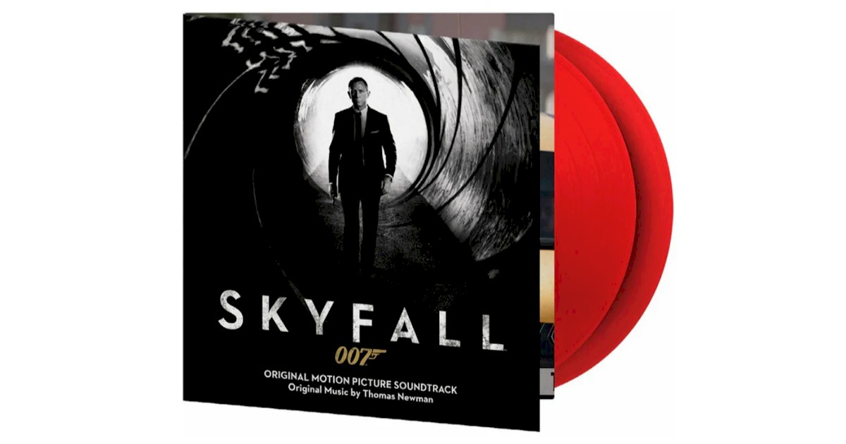 Trilha Sonora de '007:Skyfall' ganha disco de vinil vermelho Trilha Sonora de '007:Skyfall' ganha disco de vinil vermelho