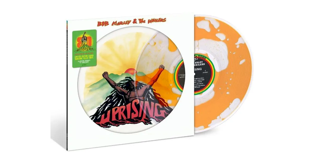 Bob Marley: 'Uprising' ressurge em disco de vinil com edição 'Liquid Sunshine' Bob Marley: 'Uprising' ressurge em disco de vinil com edição 'Liquid Sunshine'