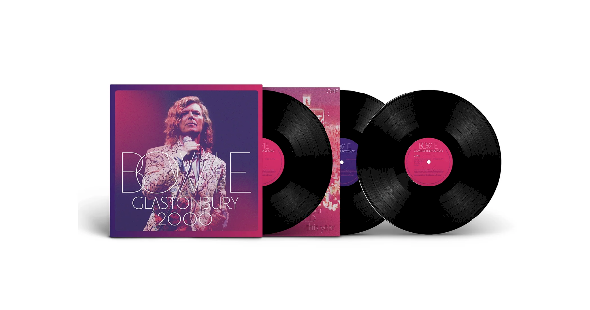 David Bowie: show em Glastonbury 2000 é revisitado em disco de vinil triplo David Bowie: show em Glastonbury 2000 é revisitado em disco de vinil triplo