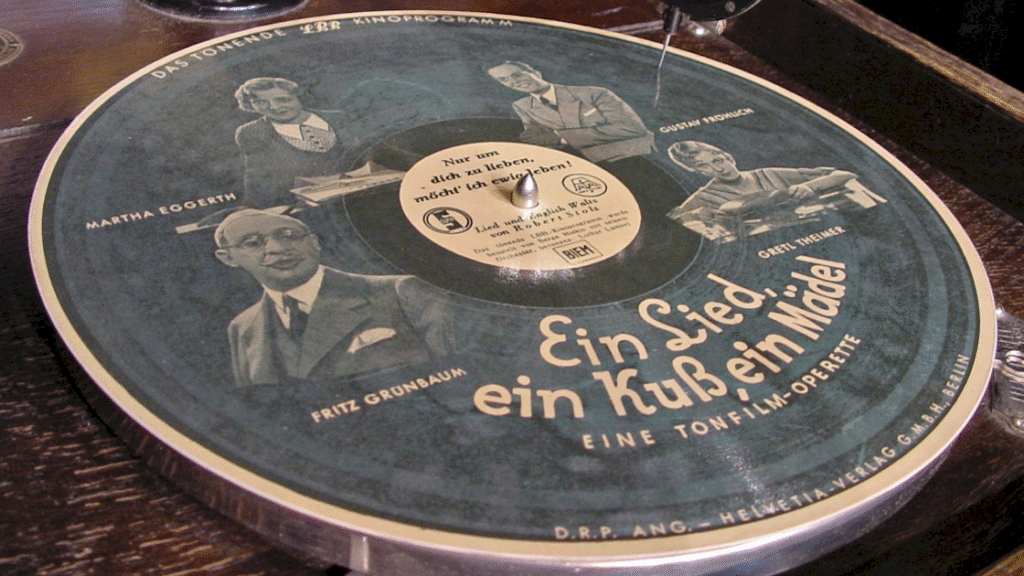 Como foram os disco de goma-laca, precursores dos discos de vinil
