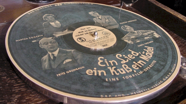 Como foram os disco de goma-laca, precursores dos discos de vinil