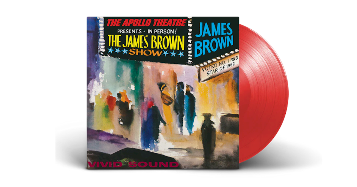 James Brown: show histórico de 1962 é lançado em disco de vinil