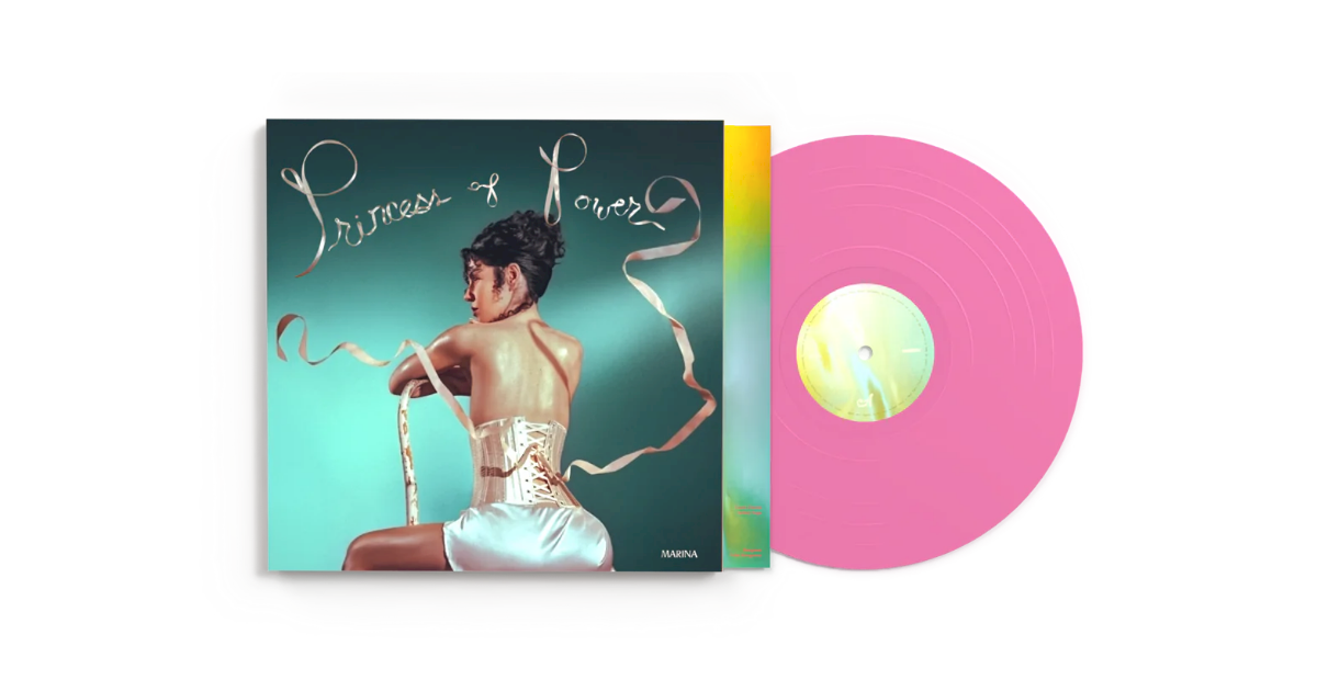 Marina lança 'Princess Of Power' em disco de vinil rosa Marina lança 'Princess Of Power' em disco de vinil rosa