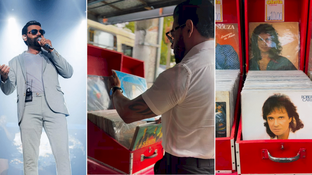 Pablo documenta relíquias da MPB em disco de vinil encontradas no Pará