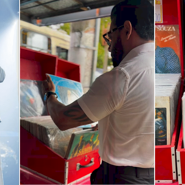 Pablo documenta relíquias da MPB em disco de vinil encontradas no Pará