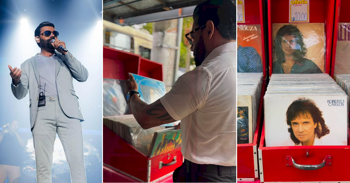 Pablo documenta relíquias da MPB em disco de vinil encontradas no Pará