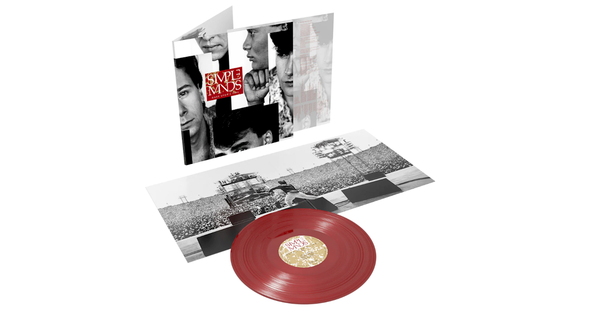 Simple Minds relança 'Once Upon a Time' em vinil vermelho Simple Minds relança 'Once Upon a Time' em vinil vermelho