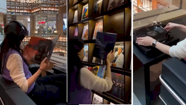 Vinil, livros e café: uma experiência sensorial na Coreia do Sul