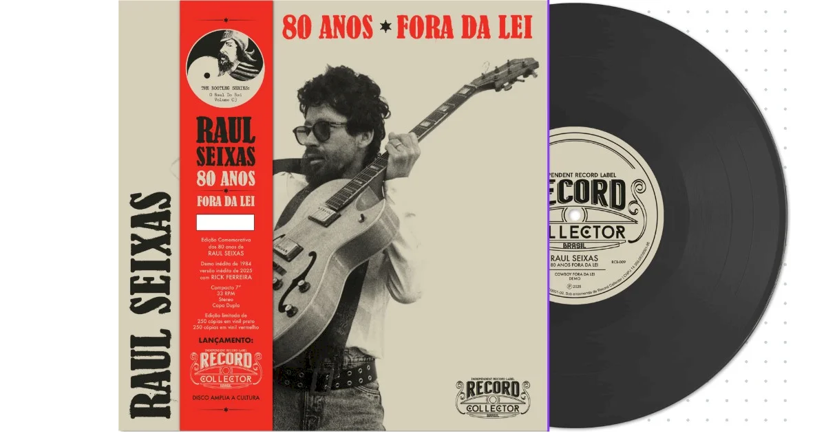 Selo lança compactos com inéditas de Raul Seixas, Leno e Edgard Scandurra