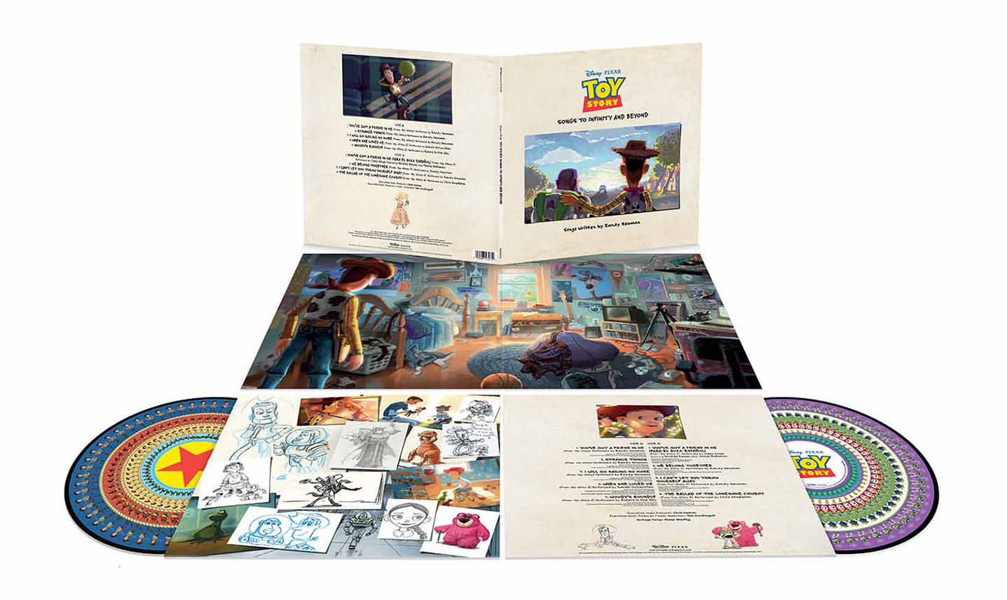 Toy Story ganha edição de 30 anos em disco de vinil zoetrope