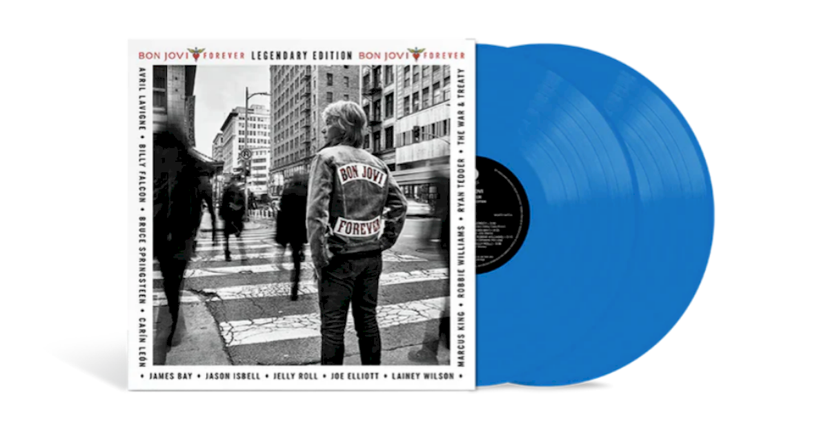 Bon Jovi relança 'Forever' em edição 'Legendary' em 2025
