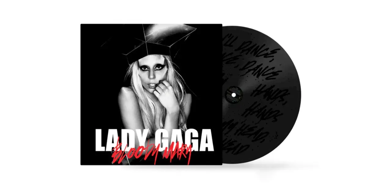 Lady Gaga lança vinil translúcido azul de 'Bloody Mary (Glow In The Dark)'